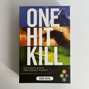 One Hit Kill Card Game Core Deck Complete In Box CIB NM/VG+